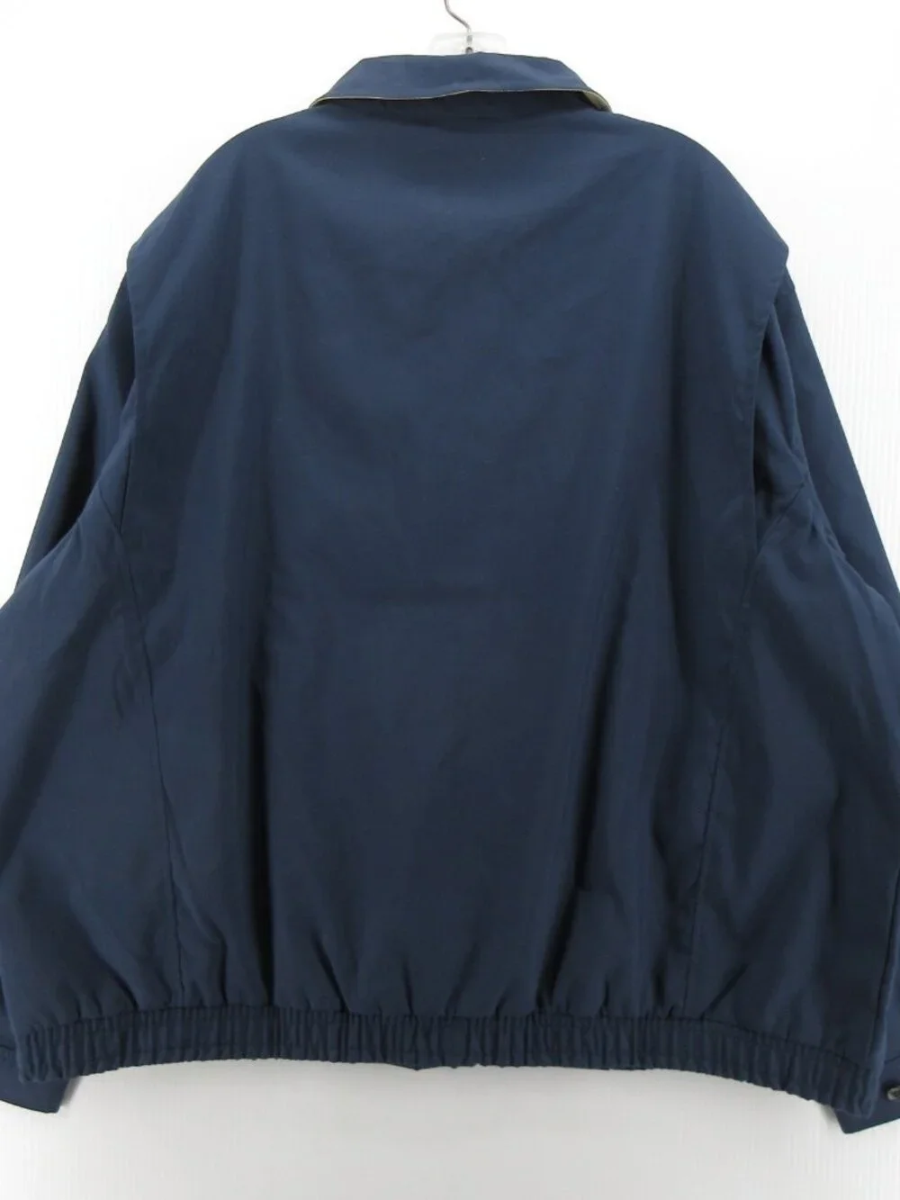 Polo Ralph Lauren Jacket 2XB Big Navy Bi Swing Coat Bomber Check Lined